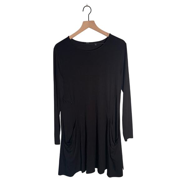Betabrand Dresses & Skirts - BETABRAND multi pocket comfy long sleeve cotton blend shirt dress S